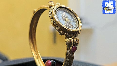 Security guards at Sai temple hand over the lost ₹2 lakh watch to the rightful owner with honesty and devotion.