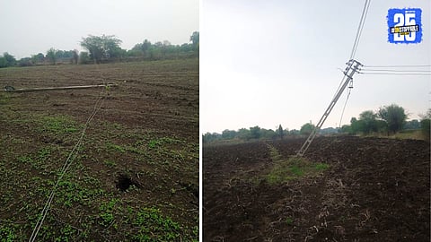 electric poll collapse