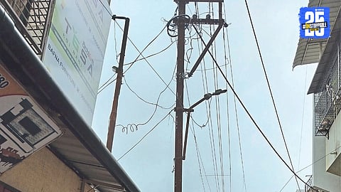  electric poles