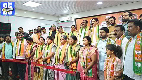 BJP boost at local level: Ram Shinde welcomes councillors, ensures funds for Nagar Panchayat.