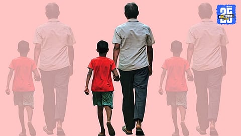 father and son