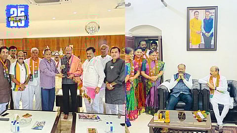 Aamras, breakfast, and tea — party leaders connect informally as state president tours across regions