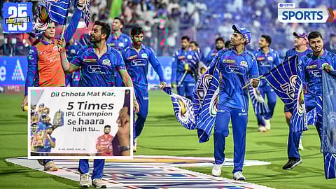 Mumbai Indians Fans Poster
