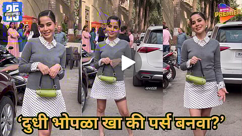 URFI JAVED'S LAUKI PURSE LOOK GOES VIRAL