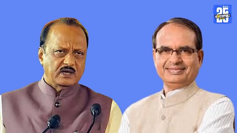ajit pawar shivraj singh chauhan