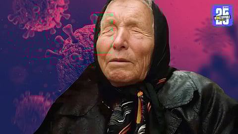Japanese Baba Vanga making a chilling prophecy about the future of the coronavirus pandemic.

