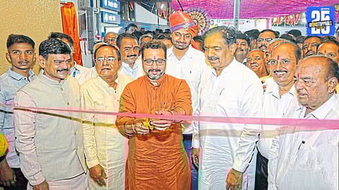 MP Amol Kolhe addressing the gathering on Dharma and Rajsatta; sparks buzz with comments on Jayant Patil