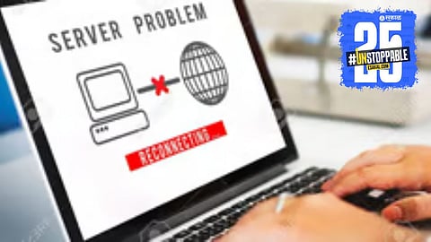 Senior grade training halted midway as real-time server crash sparks chaos