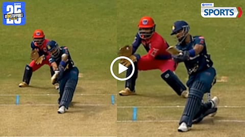 Divyang Hinganekar 5 consecutive sixes
