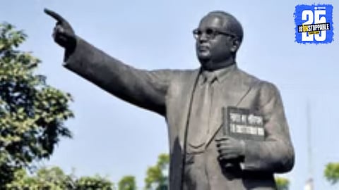 Sadiq Khatik demands ₹50 crore Ambedkar memorial in Atpadi after statue removal controversy