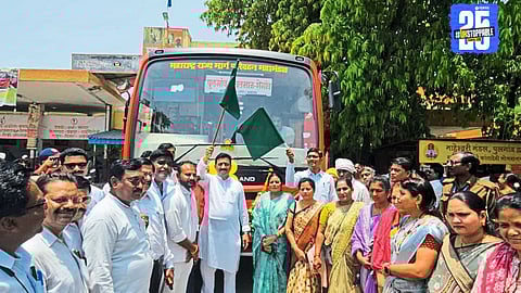 Contract Workers Protest at CM's Residence Demanding Equal Status