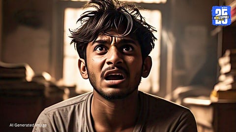 Locals gathered at the cremation ground in Nagpur after the lover jumped into the pyre following his girlfriend’s suicide, highlighting the tragic depth of the incident.