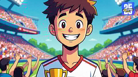 Dnyaneshwar Khurange felicitates 76 athletes from Ahilyanagar with scholarships for their sports excellence.