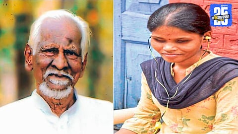 Mala, once without a name or identity, now a proud government officer with her father Shankarbaba’s support.