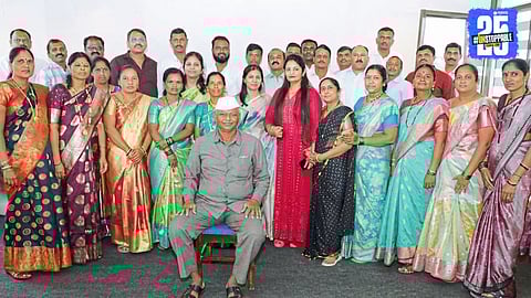 Emotional reunion in Chimangaon: Friends unite after 28 years, extend support to their beloved Shri Kaleshwar High School.