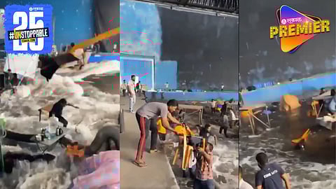 The Indian House Set Accident