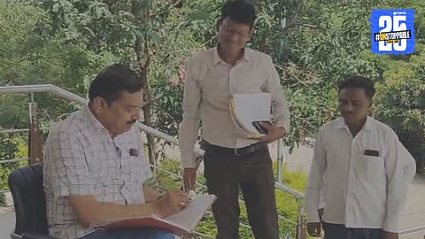 Fullambri Tehsil Office Sting Operation 