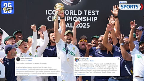 Sachin Tendulkar Congratulates South Africa