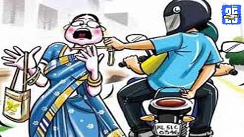 Woman Robbed of Gold Chain at Jejuri–Uruli Kanchan Road