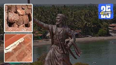 Rajkot Fort Shivaji Statue Ground Sink 