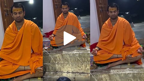 Tej Pratap Yadav Shares Viral Temple Video