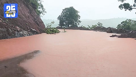 Mandangad Highway Flood