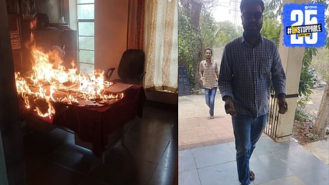 Amravati Youths Set Power Substation on Fire