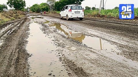 "Devotion meets difficulty: Warkaris wade through mud as officials fail to act on Palkhi route conditions."