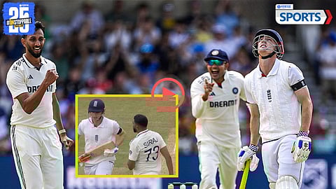 Harry Brook Wicket | England vs India, 1st Test