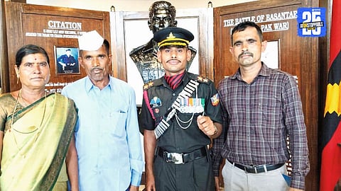 Sachin Vetal joins Indian Army as Lieutenant, fulfilling his parents’ dream with pride and determination.