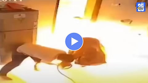 Viral Video Gas Explosion in house