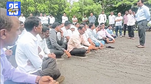 Workers protest outside maize factory, demanding delayed salaries; “Our work, our right!”