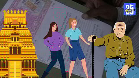 DAUGHTERS INSULT FATHER, HE DONATES ENTIRE PROPERTY TO TEMPLE