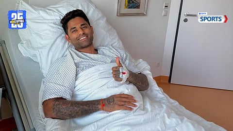 Suryakumar Yadav hospitalised in Germany for hernia surgery
