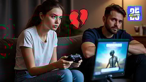 A devastated husband from Mahoba alleges his PUBG-addicted wife threatened to cut him into 55 pieces and harmed their infant son before leaving with her online lover
