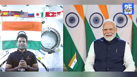 Shubhanshu Shukla_Narendra Modi