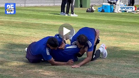 Viral cricket video: Indian coach tackled WWE-style in practice