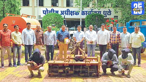 tractor theft Dhule