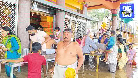 Nrusinhwadi Temple Water Level