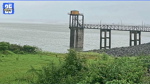 Bhama Askhed dam water