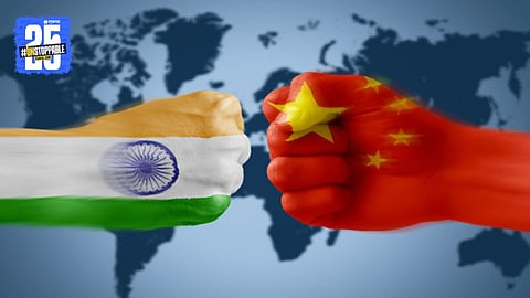 India China