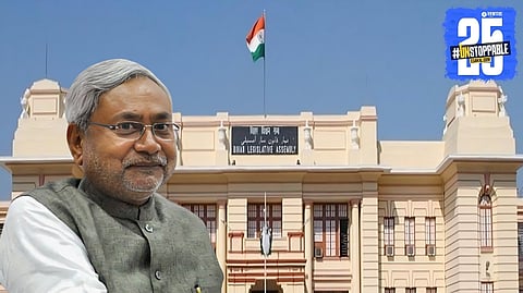 Chief Minister Nitish Kumar announces 35% reservation for women in Bihar government jobs and launches Bihar Youth Commission ahead of assembly elections.

