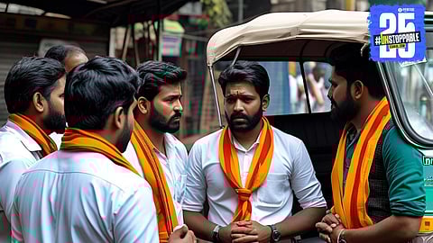 Rickshaw Driver Attacks Marathi Youth