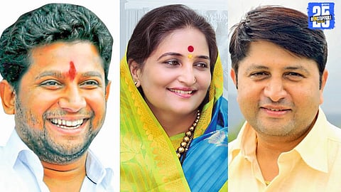 "BJP leaders Dr. Sujay Vikhe Patil, Kolhe, and Vaibhav Pichad elected to State Council for strengthening the party’s grassroots presence."