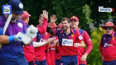 Jersey Knocks Out Scotland in Thriller