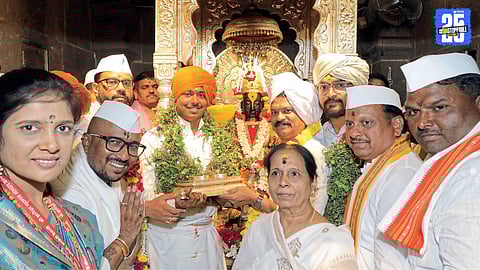 mauli paduka vittal rukmini visit