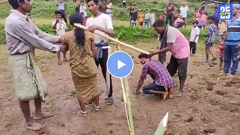 couple treated like animals in odisha for marriage in same gotra