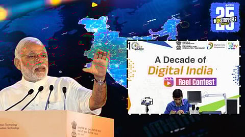 A Decade of Digital India" Reel Contest