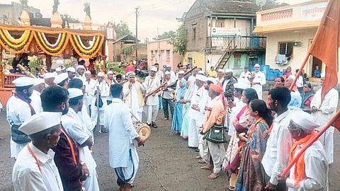 चांगावटेश्‍वर महाराजांच्या पालखीने खळद नगरी भक्तिमय