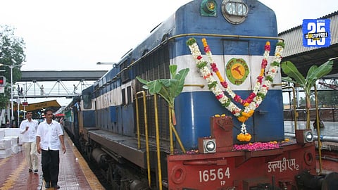 Hutatma Express completes 24 years on the Solapur-Pune route, carrying over 10 lakh passengers annually with consistent and reliable service.